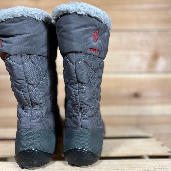 Columbia Minx Mid II, Womens 7, Grey Waterproof 200g Faux Fur Winter Boot - Picture 11 of 14
